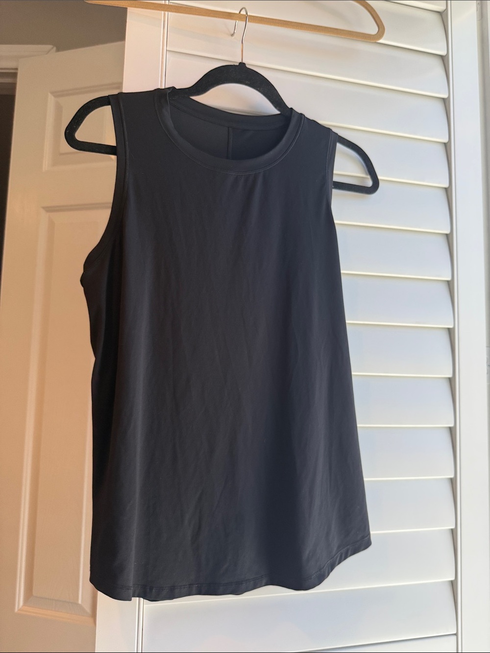 lululemon athletica Black Sleeveless Athletic Tank